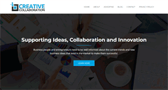 Desktop Screenshot of creative-collaboration.net